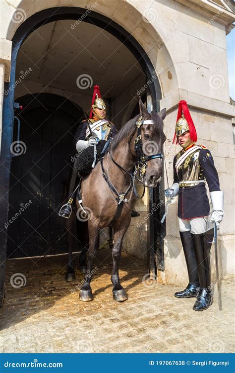 royal guards on horses